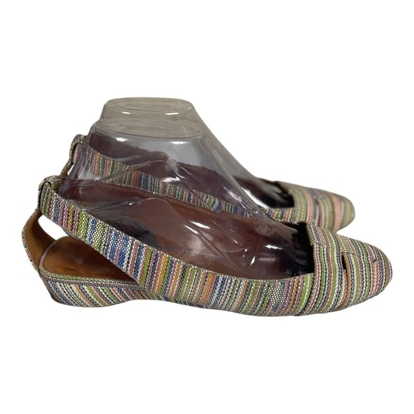 Gently Souls Women’s “It’s So Fun” Multi-Colored Leather Slingback Loafers - Picture 2 of 10